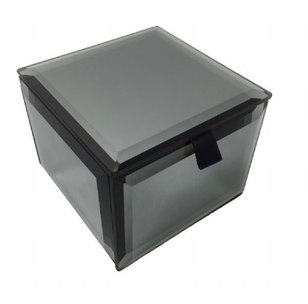 Mirror Top Bling Mini Trinket Box