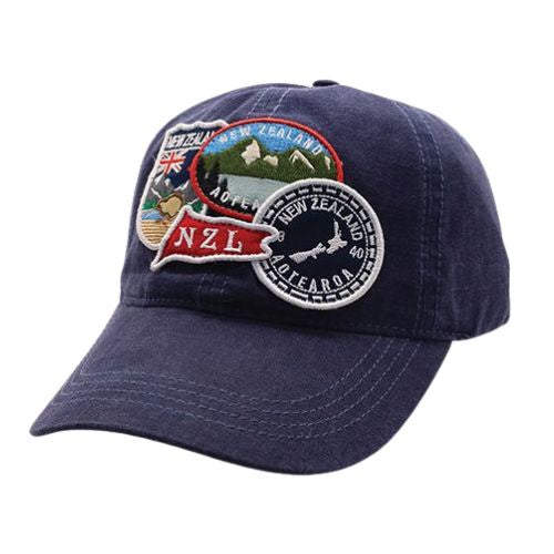 Adults Icon Badges Cap - Navy