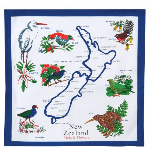 Birds & Flowers Cushion Cover