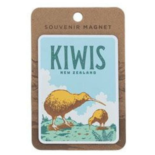 Kiwis Retro Magnet