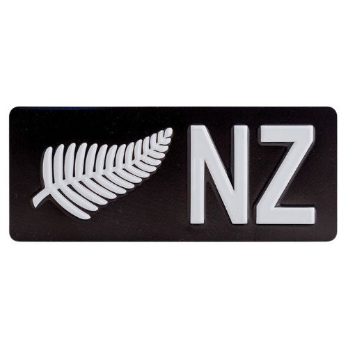 NZ White Fern Rubber Magnet