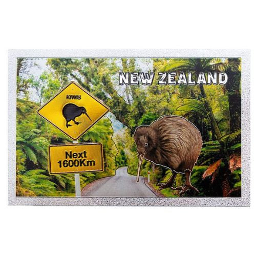 NZ Kiwis Next 1600KM Foil Magnet