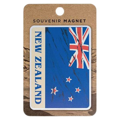 NZ Flag Retro Magnet