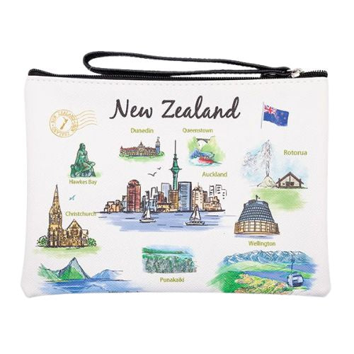 Artist Cities Purse with Wrist Strap