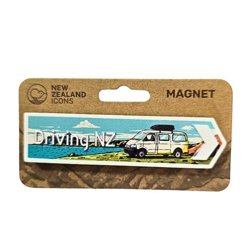 NZ Driving Sign Magnet