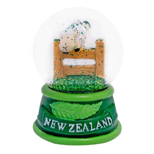 Jumping Sheep Snow Globe