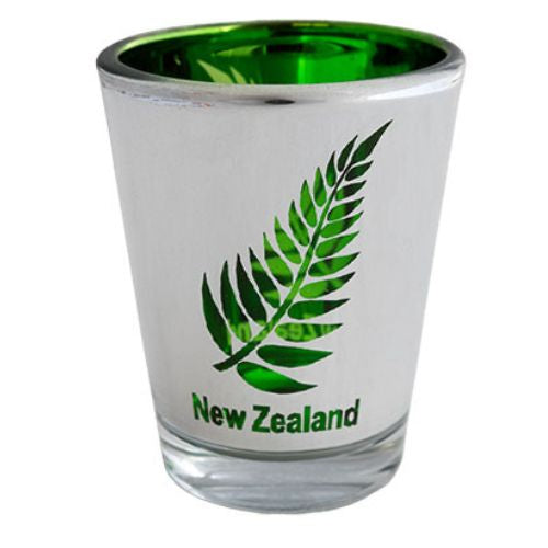 NZ Fern Shot Glass - Green