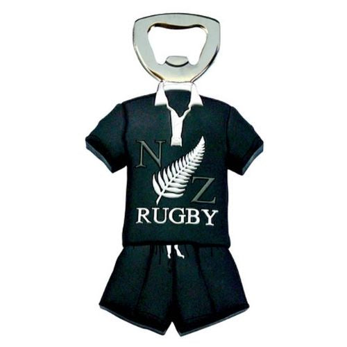 NZ Rugby Bottle Opener Magnet