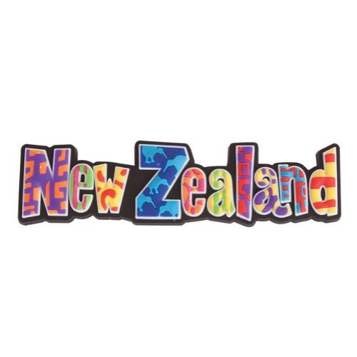 New Zealand Rubber Magnet