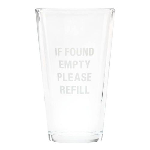 Please Refill Pint Glass