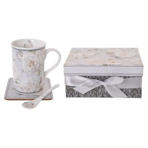 White Rose Gift Set - 3pc