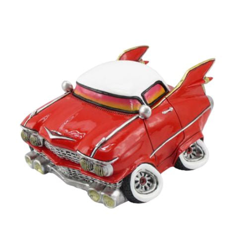 Red & White Car Money Box