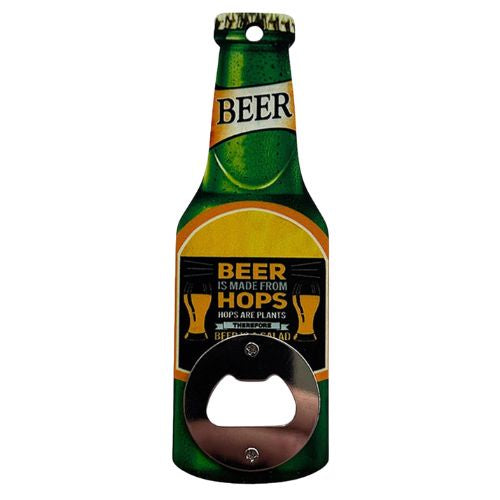 Beer Hops Bottle Opener
