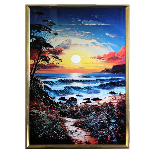 Sunset at the Beach Wall Art