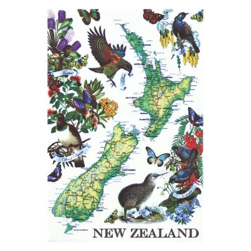 Vintage Map Magnet