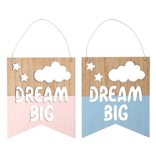 Dream Big Cut Out Sign