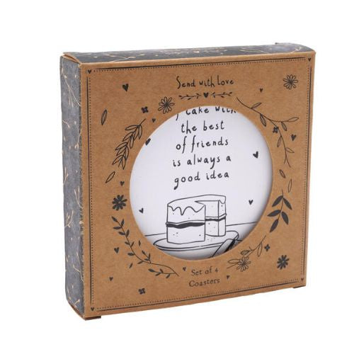 Send With Love Coaster Set