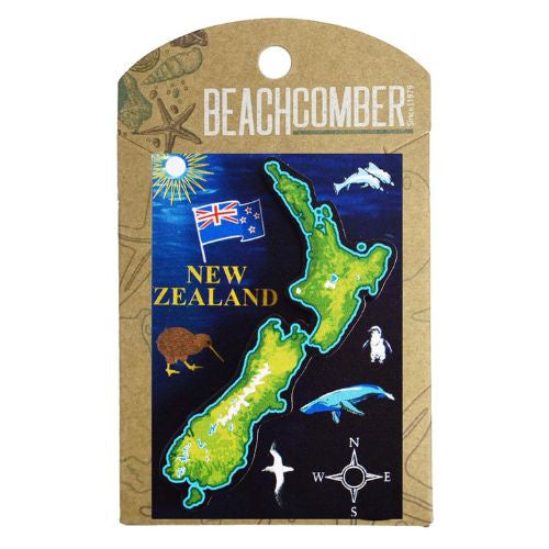 NZ Theme NZ Map Magnet