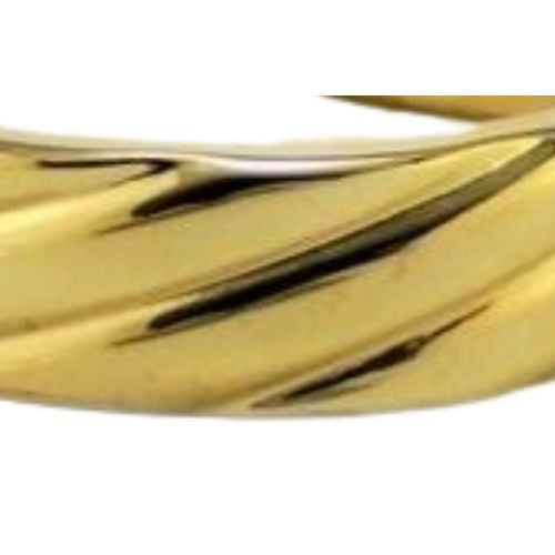 Twist Pattern Ring - Gold