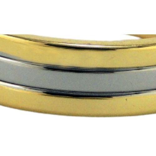 Two Tone Ring - Gold & Silver Plated