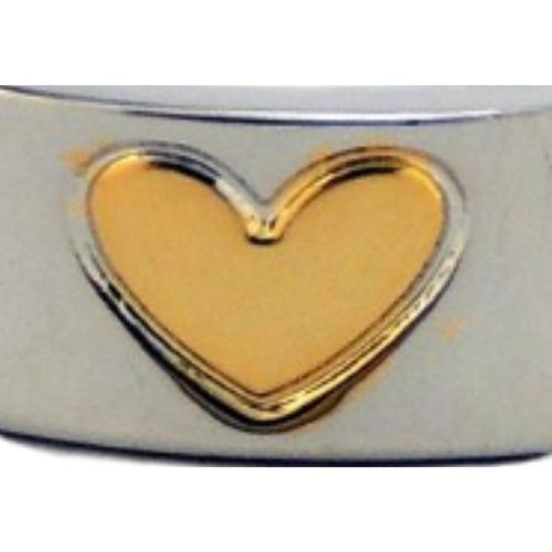 Hearts Ring - Gold & Silver