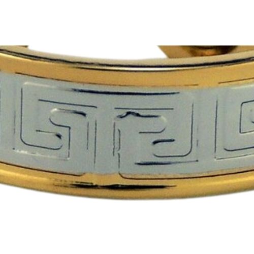 Arabesque Pattern Ring - Gold & Silver