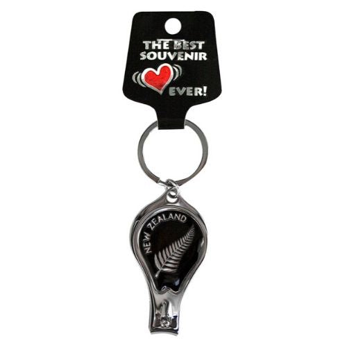 Fern Nail Clipper Keychain