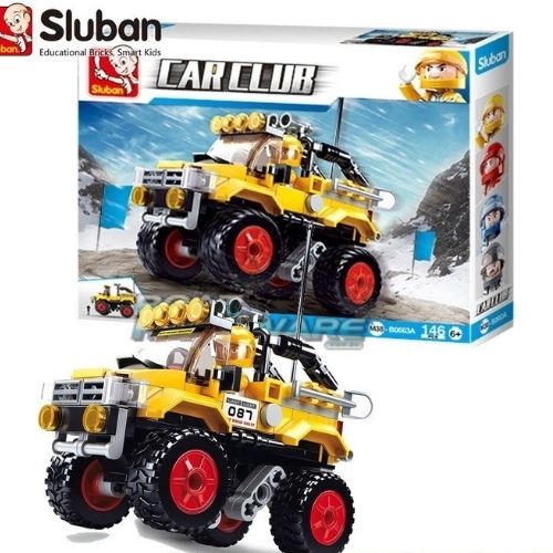Sluban Car Club Off-Road - Yellow