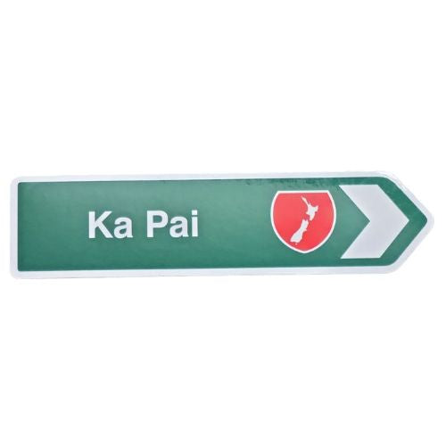 Ka Pai Roadsign Magnet