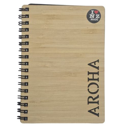 Aroha Bamboo Notebook