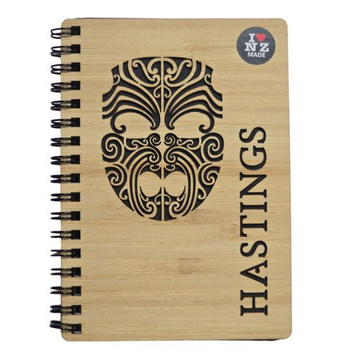 Hastings Bamboo Notebook with Moko