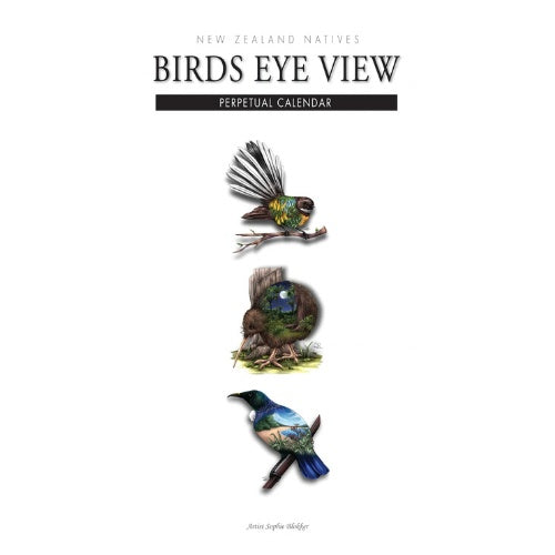 Sophie Blokker Perpetual Wall Calendar - Birds Eye View