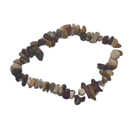 Mookite Jasper Chip Bracelet