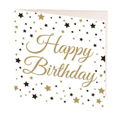 Happy Birthday Stars Gift Card - Small