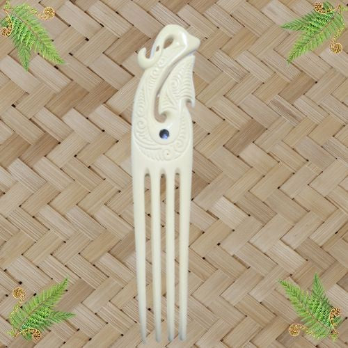 Bone Hook Engraved Heru - 190mm