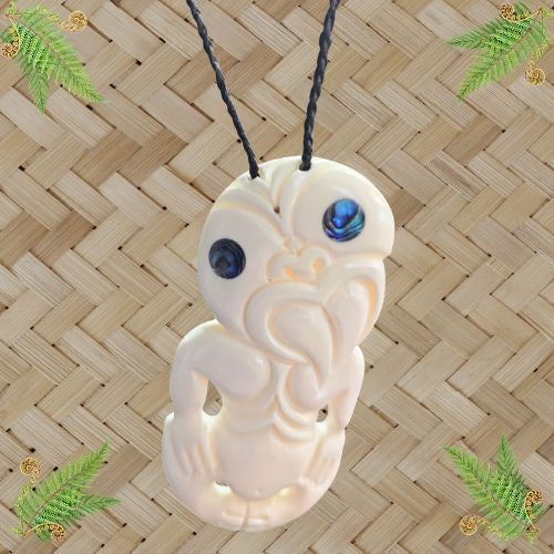 Bone Tiki Pendant - 85mm