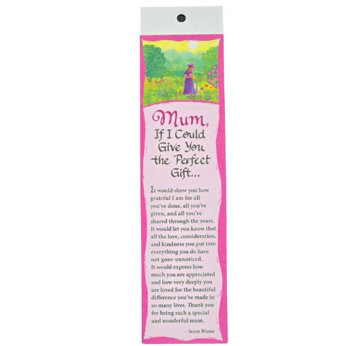 Mum Perfect Gift Bookmark