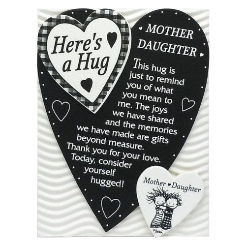 Here's A Hug Mother & Daughter Magnet