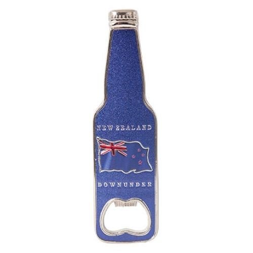 Bottle Opener Bottle Shape Flag Magnet