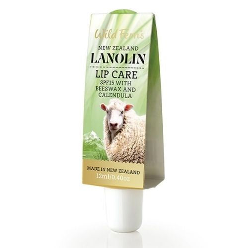 Lanolin Lip Care SPF15 with Beeswax and Calendula 12ml