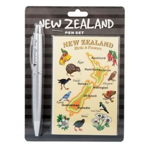 Birds & Flowers Notebook & Pen Set