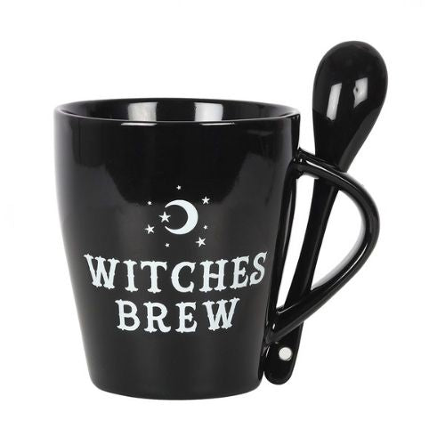 Witches Brew Mug & Spoon Set