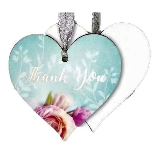 Heavenly Rose Heart Gift Tag