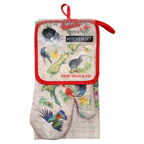 Map Kitchen Set 3pk