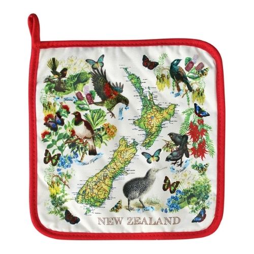 Designer Map Pot Mat