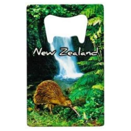 Kiwi Scene Bottle Opener Magnet