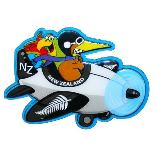 New Zealand Aeroplane Magnet