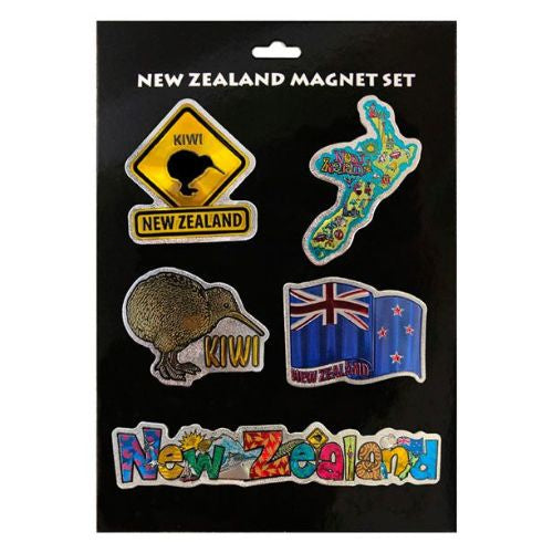 NZ Foil Magnet Set - 5pk