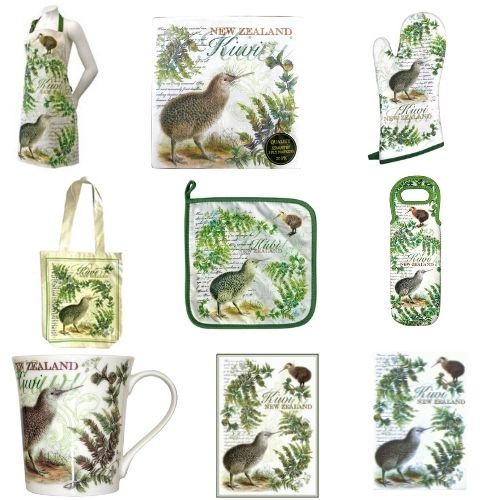 Designer Kiwi Tea Towel