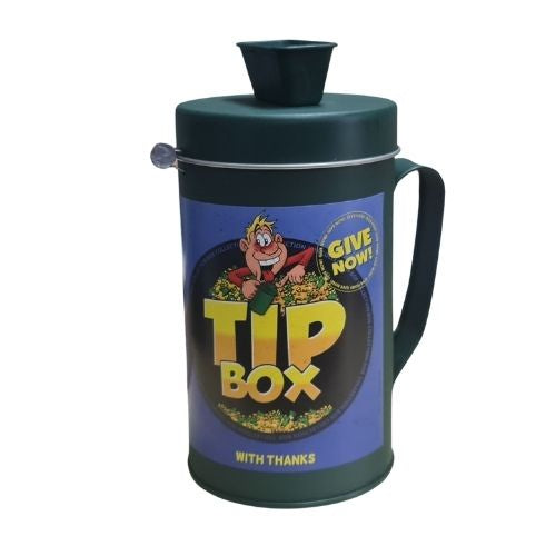 Tip Box Money Tin